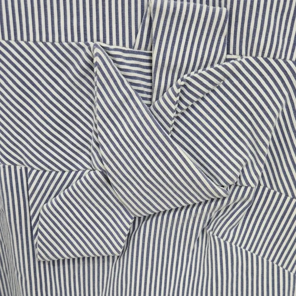 Calvin Klein Bluish Gray Striped Dress - Picture 3 of 5